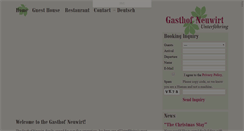 Desktop Screenshot of neuwirt-unterfoehring.de